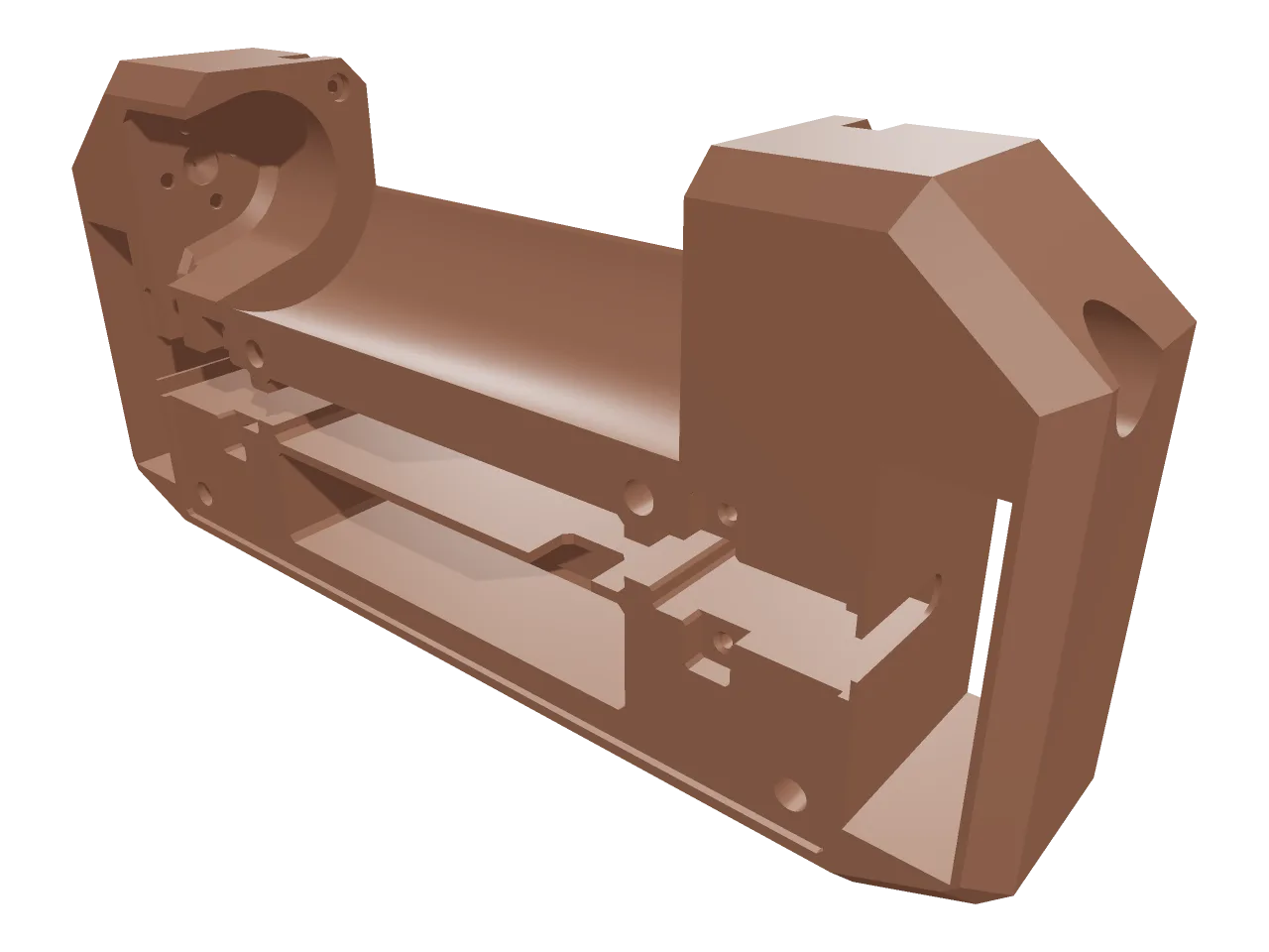 Kovinio roboto korpusas
